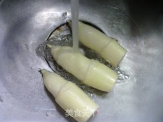 魔芋结烧茭利剑的做法步调：2