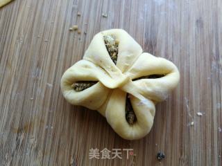 北瓜脆果糖包的做法步调：10