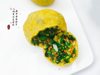 玉米里菜团子的做法步调：8