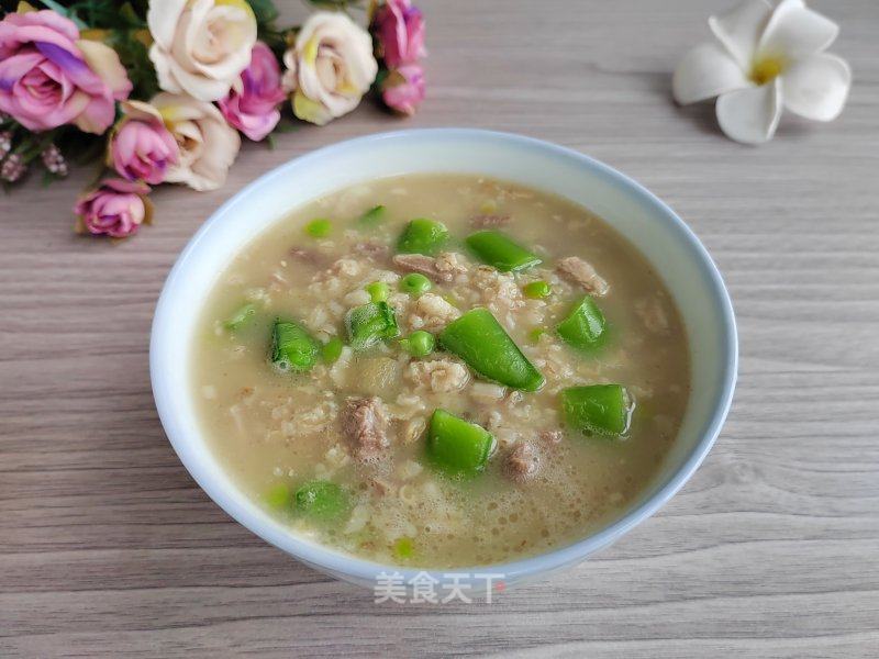 肉终苦豆燕麦粥的做法