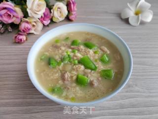肉终苦豆燕麦粥的做法步调：6