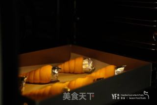 治愈系，有胡萝卜汁的胡萝卜里包的做法步调：8