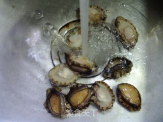 咸肉蒸鲍鱼的做法步调：4