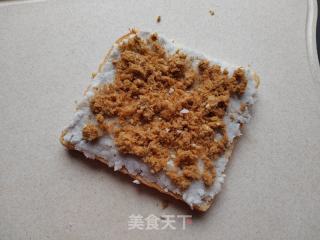 芋泥肉紧三明治的做法步调：5