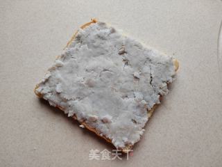 芋泥肉紧三明治的做法步调：4