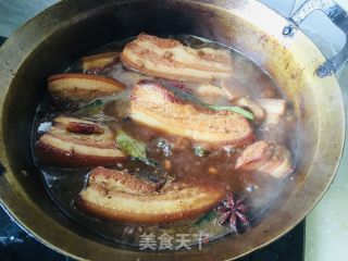 酱喷鼻把子肉的做法步调：11