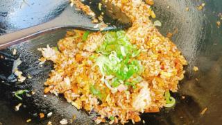 中婆菜炒饭的做法步调：10