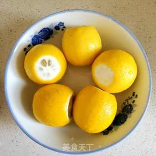 便宜蜂蜜柠檬片的做法步调：1