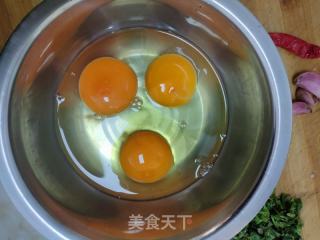 鸡蛋爱上喷鼻椿芽的做法步调：6