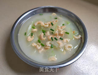 虾米冬瓜汤的做法步调：10