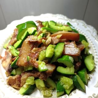 黄瓜拌猪头肉的做法步调：10