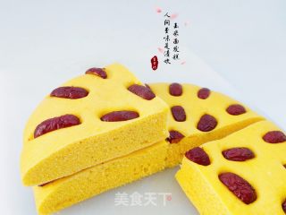玉米里收糕的做法步调：10