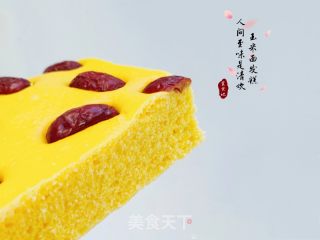 玉米里收糕的做法步调：7