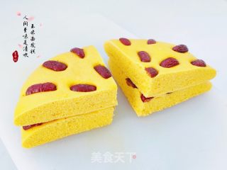 玉米里收糕的做法步调：8