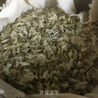 粉蒸槐花麦饭的做法步调：6