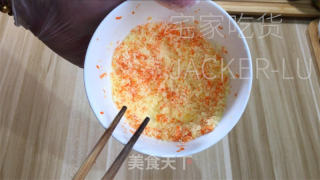 橙喷鼻酥粒麦芬的做法步调：4
