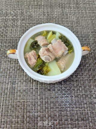 酸菜土豆排骨煲的做法步调：12