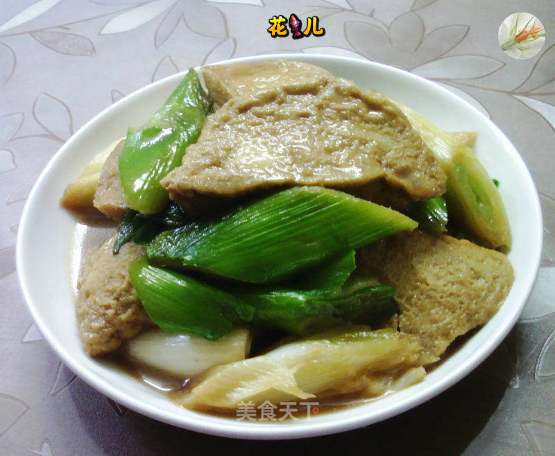 年夜葱烧陈素鸡的做法