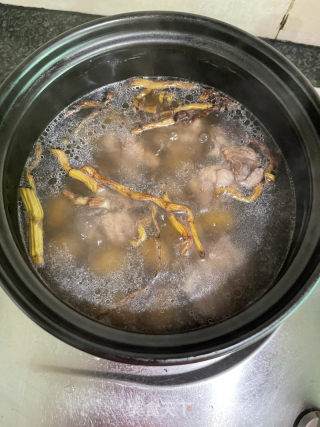 橄榄霍斛煲龙骨的做法步调：10