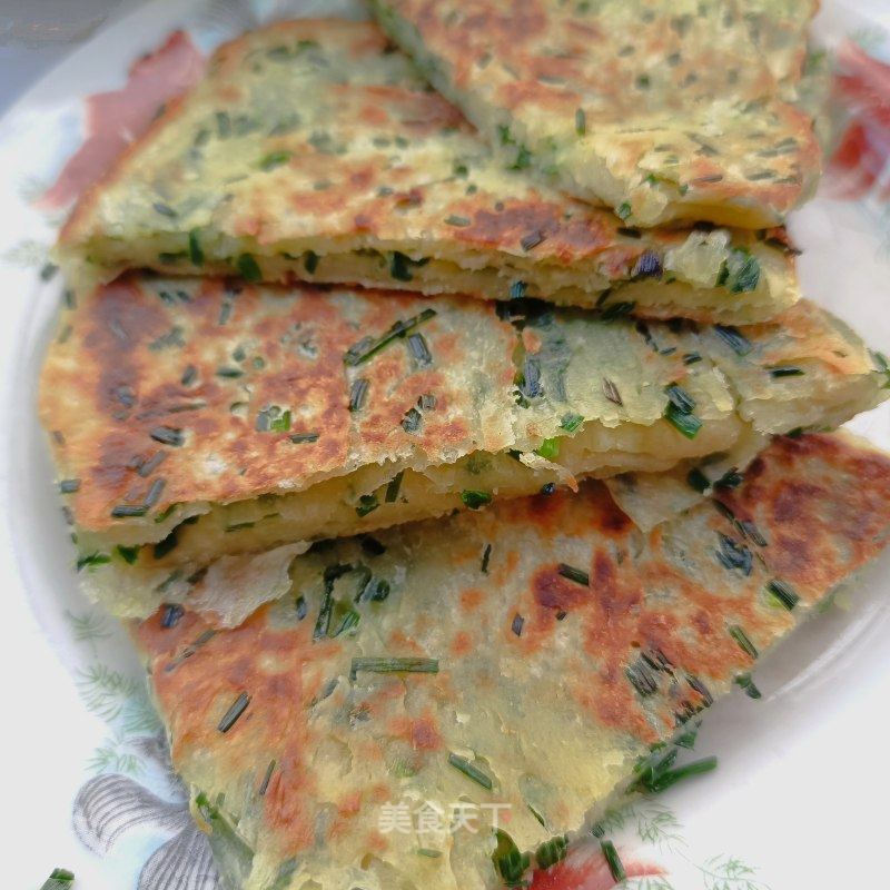 家葱油饼的做法