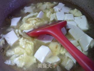 榨菜丝鸡蛋豆腐汤的做法步调：8