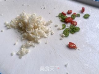 捞汁鱼片的做法步调：3