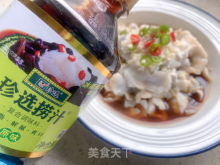 捞汁鱼片的做法步调：5