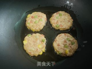 烧烤味时蔬肉饼的做法步调：5