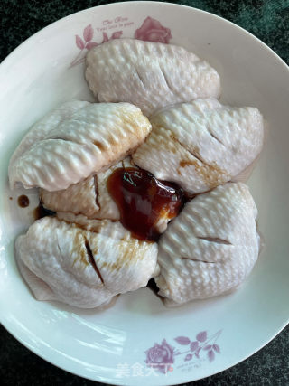 叉烧鸡翅的做法步调：2