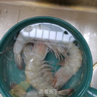 包菜马兰头拌陈虾的做法步调：4