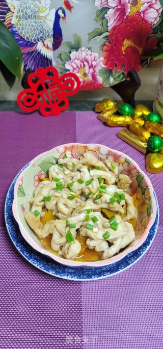 鸡胸肉蒸贝贝北瓜的做法步调：11
