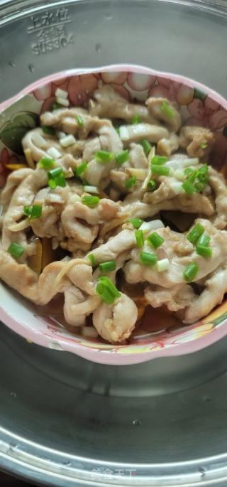 鸡胸肉蒸贝贝北瓜的做法步调：10