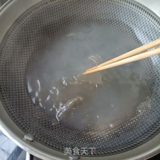 黄瓜粉皮拌鸡胸肉的做法步调：9