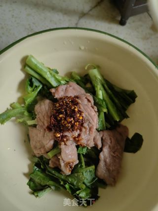 火煮牛肉片的做法步调：11