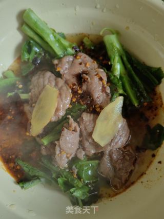 火煮牛肉片的做法步调：12