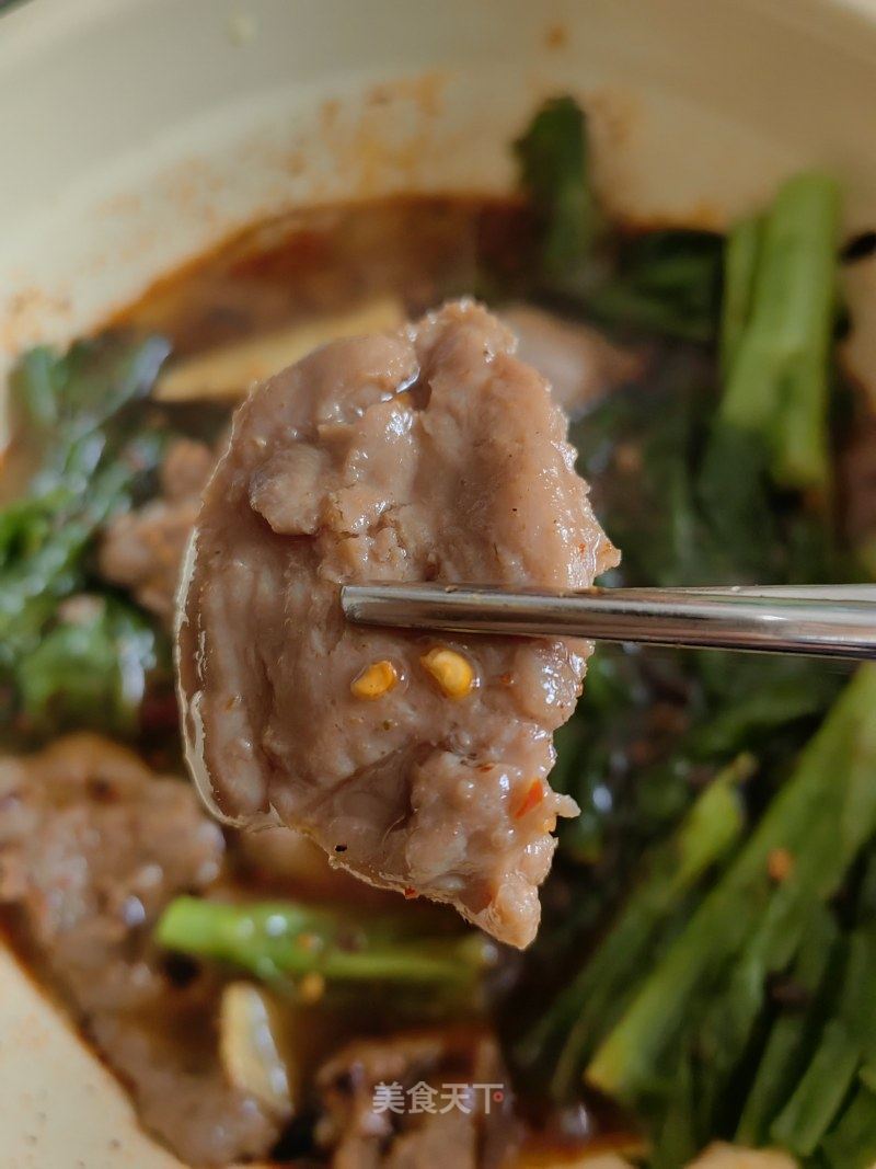 火煮牛肉片的做法
