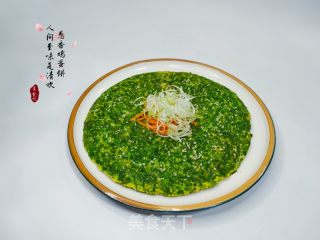 葱喷鼻鸡蛋饼的做法步调：8