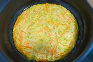 蔬菜鸡蛋饼的做法步调：5