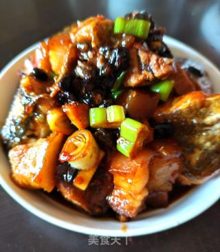 白焖豆豉鳗鱼的做法步调：9