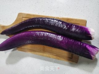 凉拌剁椒杭茄的做法步调：2