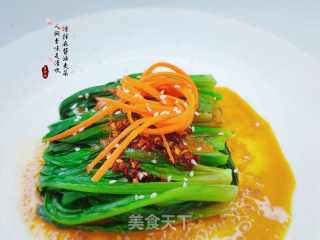 凉拌麻酱油麦菜的做法步调：5