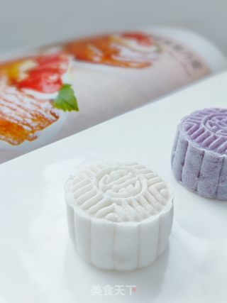 冰皮月饼的做法步调：1