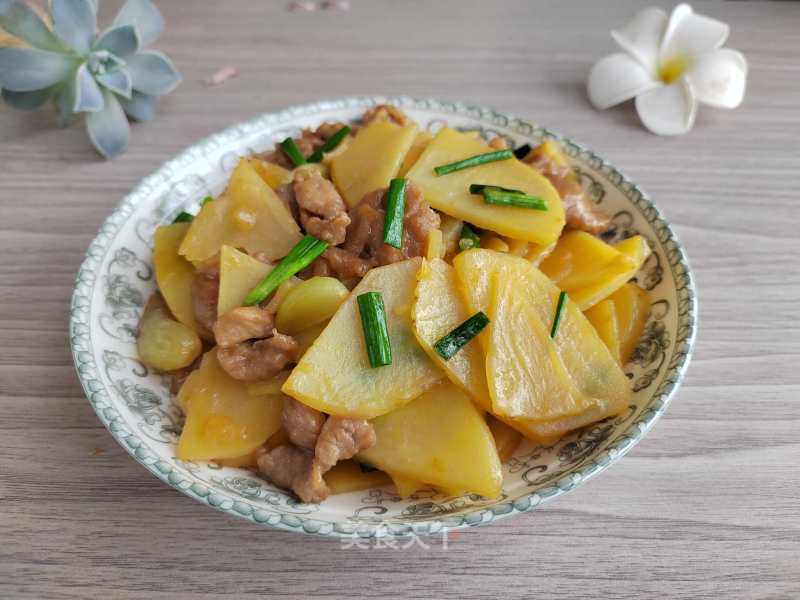 土豆炒肉片的做法