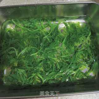 艾草麦麸馒头的做法步调：3