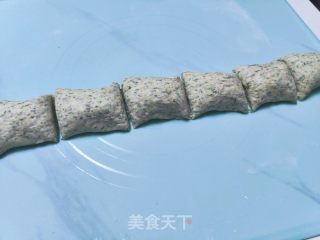艾草麦麸馒头的做法步调：16