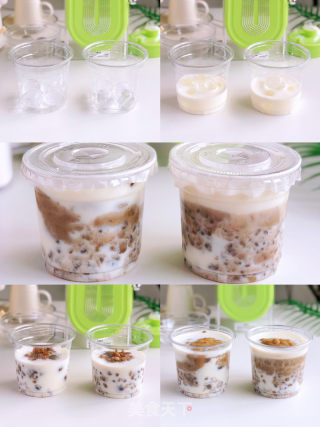 牛乳绿豆沙冰沙的做法步调：6