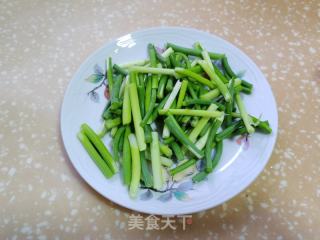秋笋蒜苔炒牛肉的做法步调：4