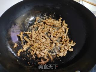 秋笋蒜苔炒牛肉的做法步调：6