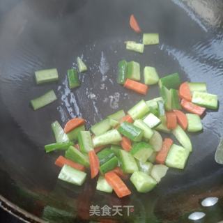 黄瓜炒蛎肉的做法步调：8