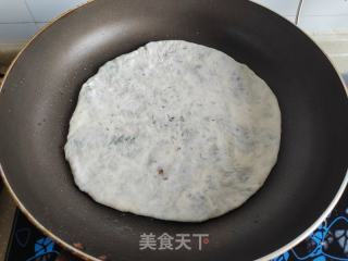 油麦菜陈肉麦饼的做法步调：13